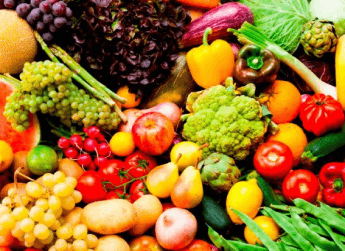 Fresh, whole healthy food