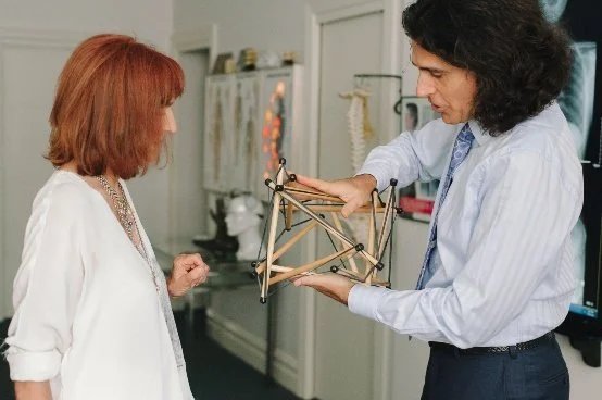Dr Ari, founder of Diskin Life, photographed at the Centre in Fitzroy, Melbourne, Australia